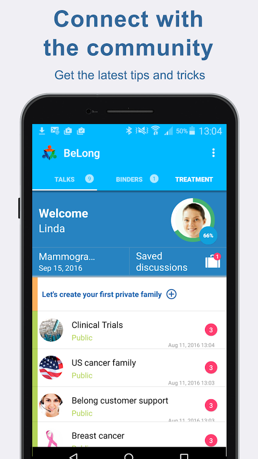   BELONG Beating Cancer Together- 螢幕擷取畫面 