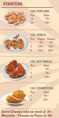 R K Burger menu 1