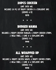 The Frizzle Factory menu 4