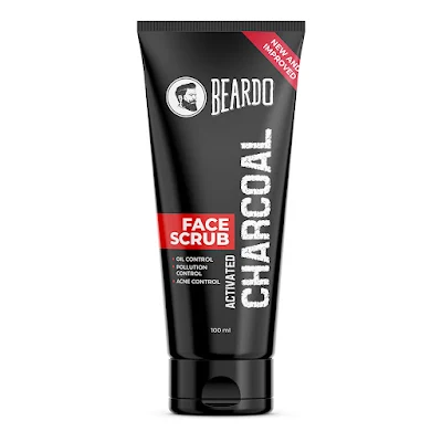 Beardo Activated Charcoal Face Scrub - 100 gm