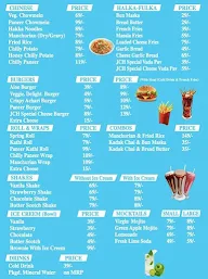 Jaipur Coffee House menu 2