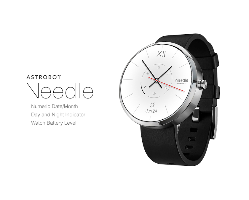 Needle watchface by Astrobot Screen 3