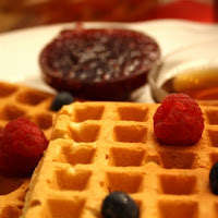 Waffles And Red Fruits.. di 