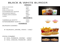 Black And White Burger menu 4