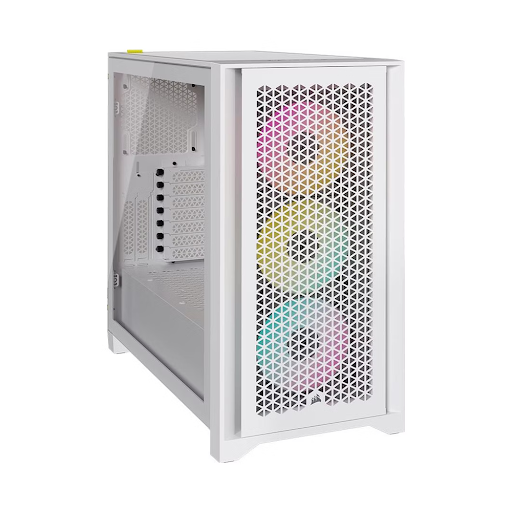 Vỏ máy tính/ Case Corsair iCUE 4000D RGB Airflow, True White (CC-9011241-WW)