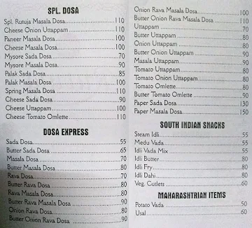 Rutuja menu 