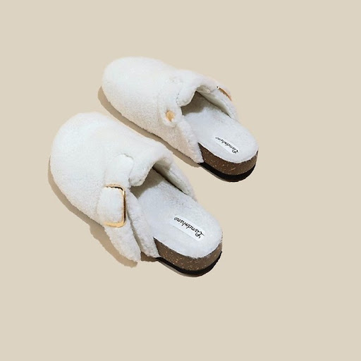 Title 3, Velvet Wool Womens Winter Cotton Slippers Retr...