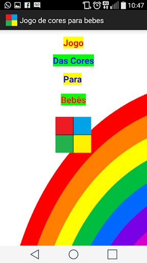 Aprendendo cores bebes