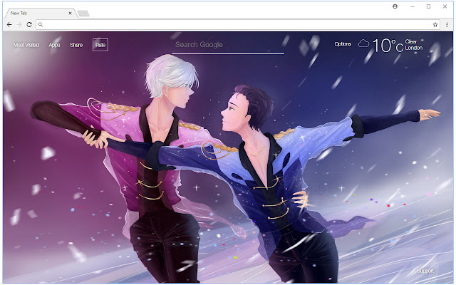 Yuri On Ice Wallpapers Hd New Tab Themes Free Addons