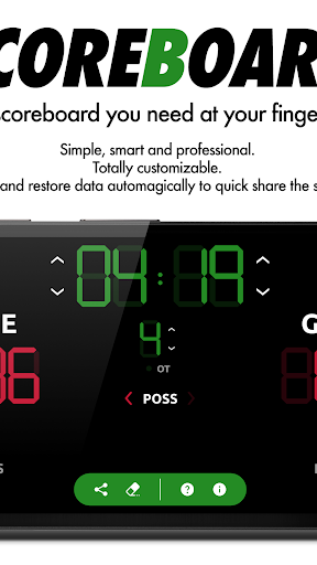 Screenshot Basketball Scoreboard