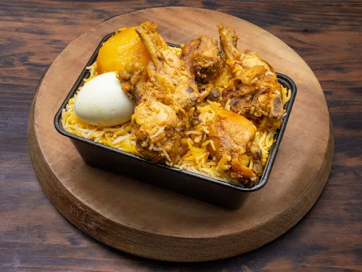 Kolkata Chicken Special Biryani [In 1000ml Container]