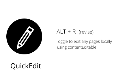 QuickEdit: Edit Local Pages with Shortcut Key small promo image
