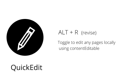 QuickEdit: Edit Local Pages with Shortcut Key Preview image 0