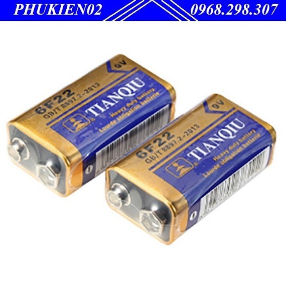 Pin Test Mạng - Pin Sạc 9V Loại Tốt Cho Mic Không Dây, Thiết Bị Điện Tử, Bộ Test Main