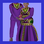 Traditional African Wedding Dress  Icon