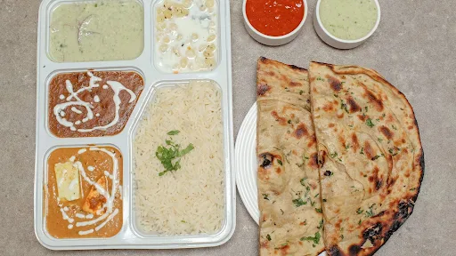 Mini Thali Without Onion And Garlic