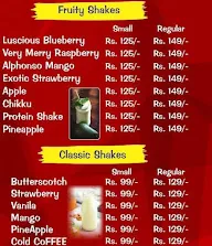 Jain Sandwich House menu 1