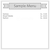 Delhi Confectionary menu 1