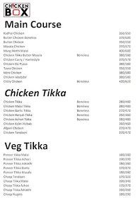 Chicken Box menu 1