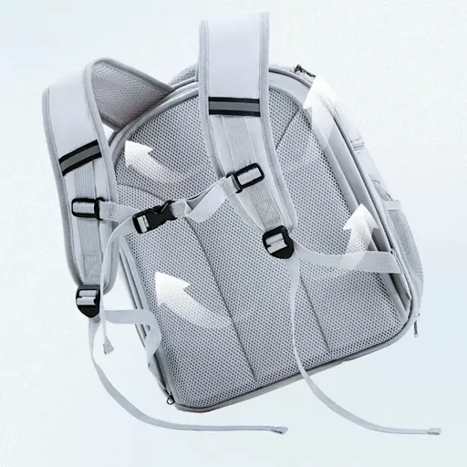 Pet Backpack for Cat Breathable Backpack Transport for Small Dog Cats Puppy Expandable Space Mesh Outdoor Travel Pet Sup