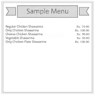 Gauraansh Shawarma menu 1