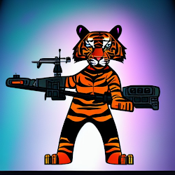 TIGERS WITH WEAPONS #149