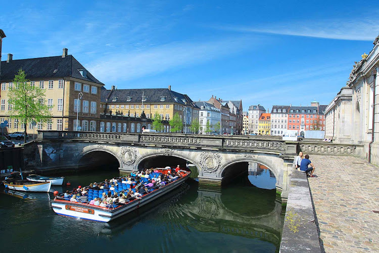 Take a canal tour of Copenhagen to view the sights from a different vantage point.