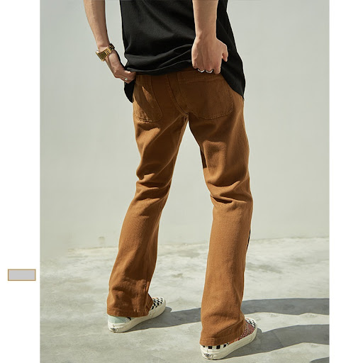 Title 5, Jean cargo printemps pour homme avec fermeture ...