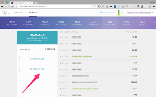 NuBank OFX