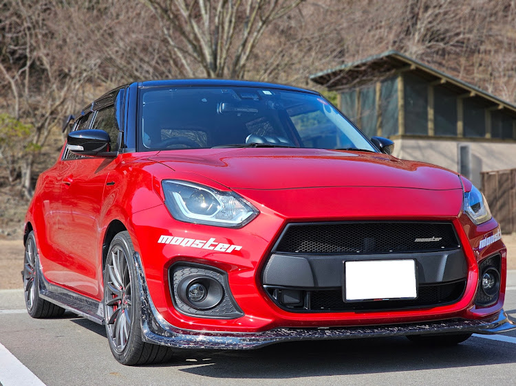 スイフトスポーツの福岡・2月・モンスタースポーツ・夏タイヤに交換に関するカスタム事例の投稿画像2枚目