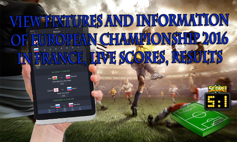 Android application Soccer Euro - Score &amp; News screenshort