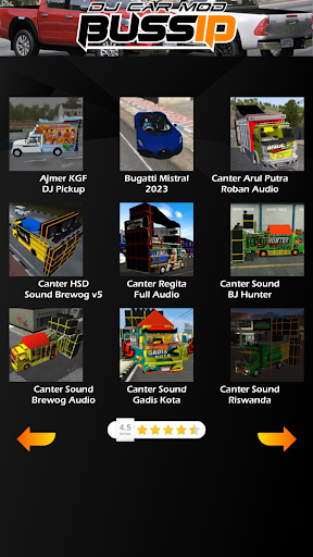 Screenshot Dj Car Mod App Bussid