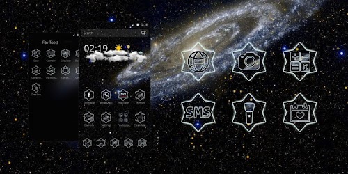 Android application Galaxy Theme screenshort