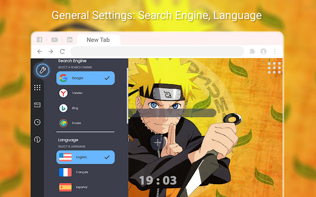 Naruto Shippuden Windows 11/10 Theme 