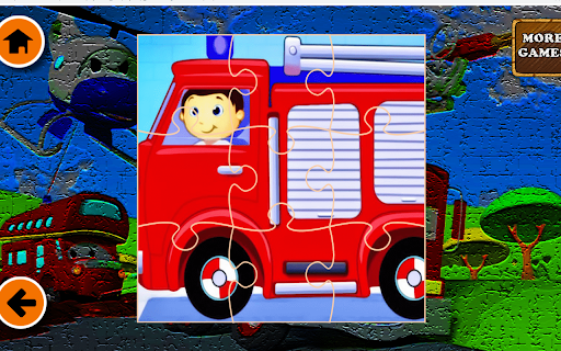 Fire Trucks Puzzle