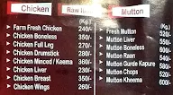 Meatwale menu 1