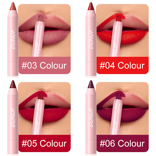 Title 7, Makeup DUNUF18 Color Matte Lipstick Pen Matte V...