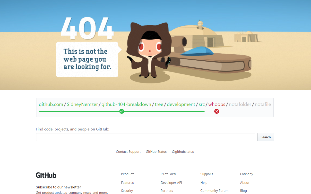 Github 404 Breakdown Preview image 3