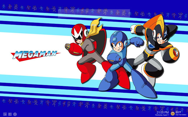 Fondos de Mega Man NewTab