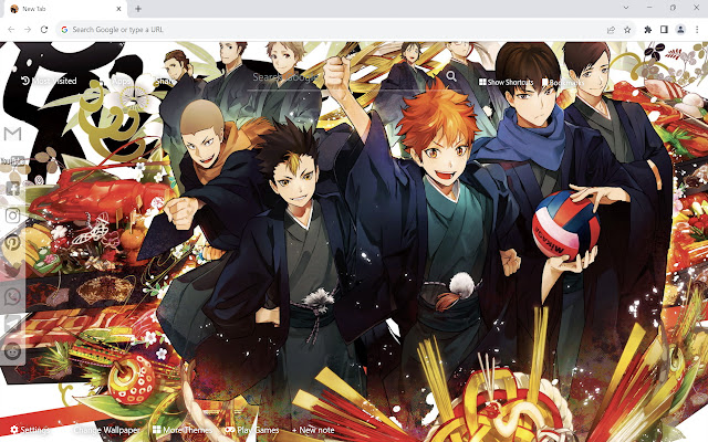 Download Haikyuu Anime Nine & Ten Wallpaper