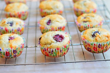 Cherry Lemon Muffins