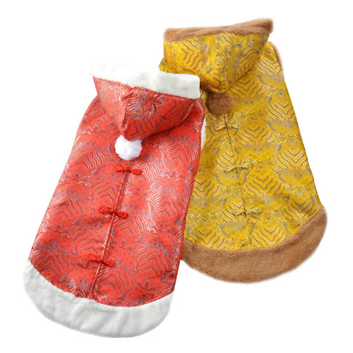 Title 3, New Years Pet Tang Suit Thick Coat For Large D...