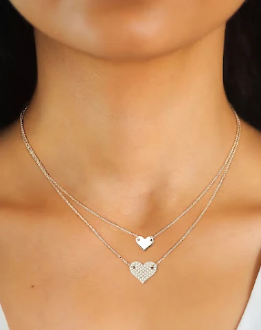 Collar con colgante de diseño de co - 1