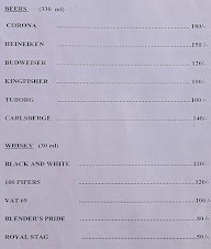 Tavern Bar menu 3