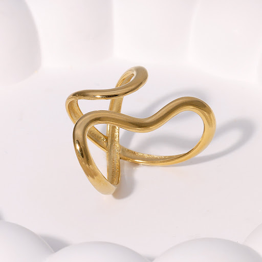 Title 4, Glossy Special-shaped Line Design Index Finger ...