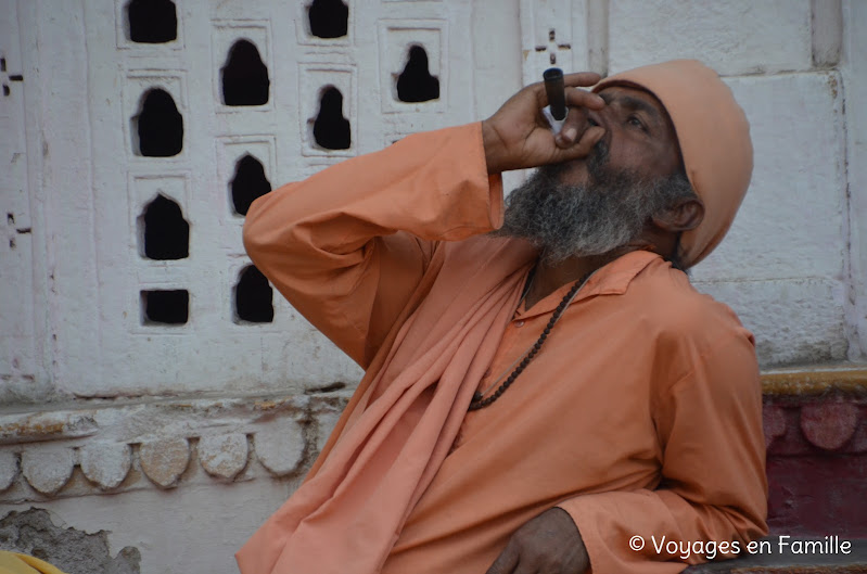 Jaisalmer, fumeur