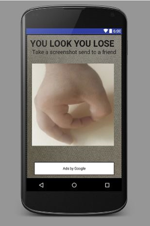 Android application LOSE screenshort
