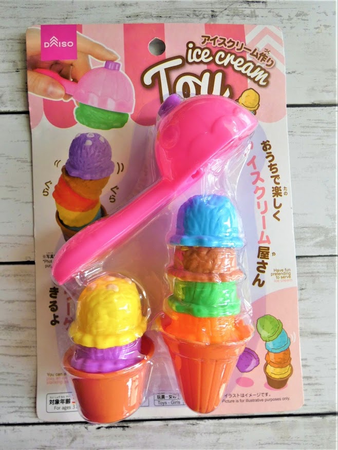百均おもちゃでアイスクリーム屋さんごっこが楽しい Trill トリル