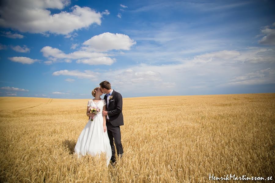 Fotografo di matrimoni Henrik Martinsson (martinsson). Foto del 30 marzo 2019