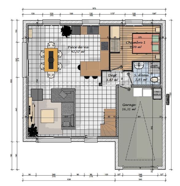 Vente maison 4 pièces 118 m² à La Turballe (44420), 434 900 €